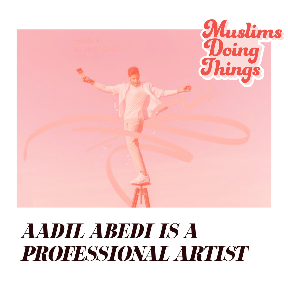 Aadil Abedi is a professional artist